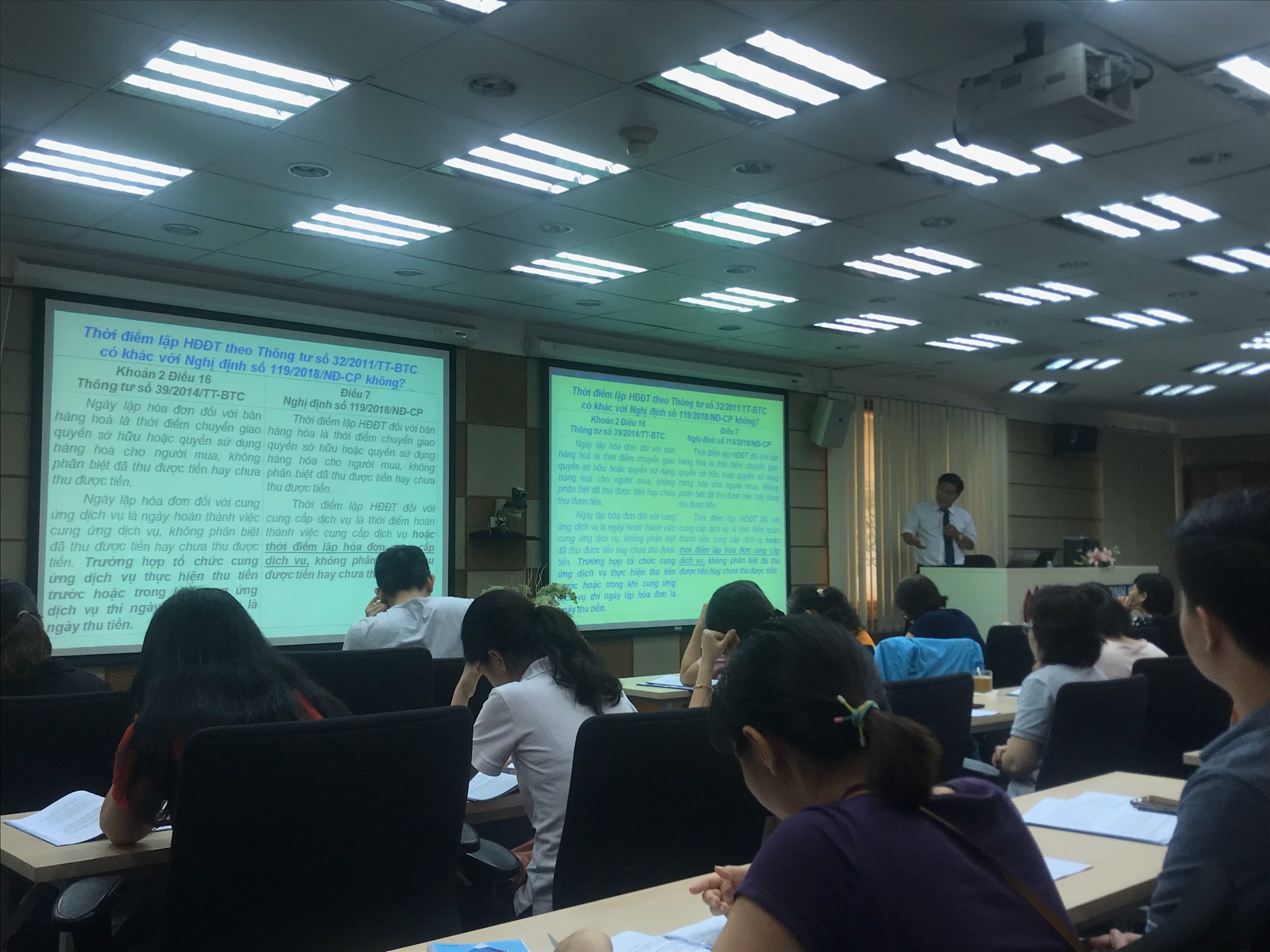 Hội thảo cập nhật chính sách thuế