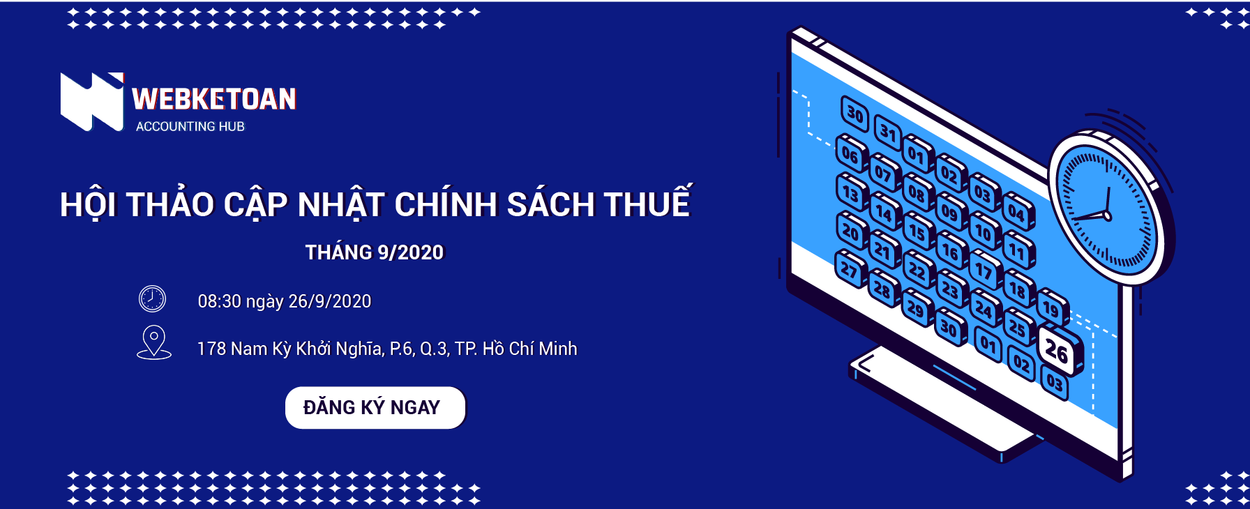 Hội thảo cập nhật chính sách thuế tháng 9/2020
