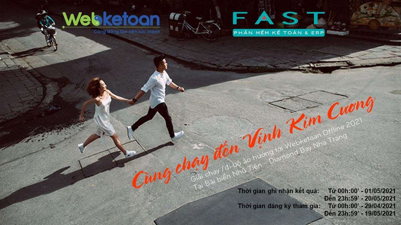 Cùng chạy tới Vịnh Kim Cương