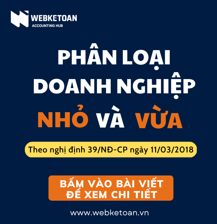 Phân loại doanh nghiệp nhỏ và vừa