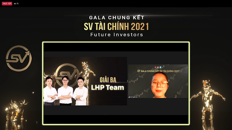 Giải ba cuộc thi SV Tài chính 2021 Giải ba cuộc thi SV Tài chính 2021