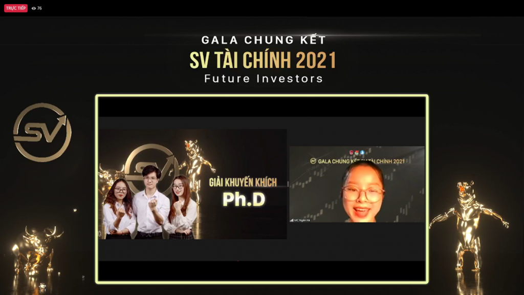 Giải khuyến khích cuộc thi SV Tài chính 2021 Giải khuyến khích cuộc thi SV Tài chính 2021