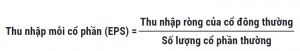 Thu thập mỗi cổ phần