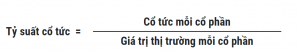 Tỷ suất cổ tức