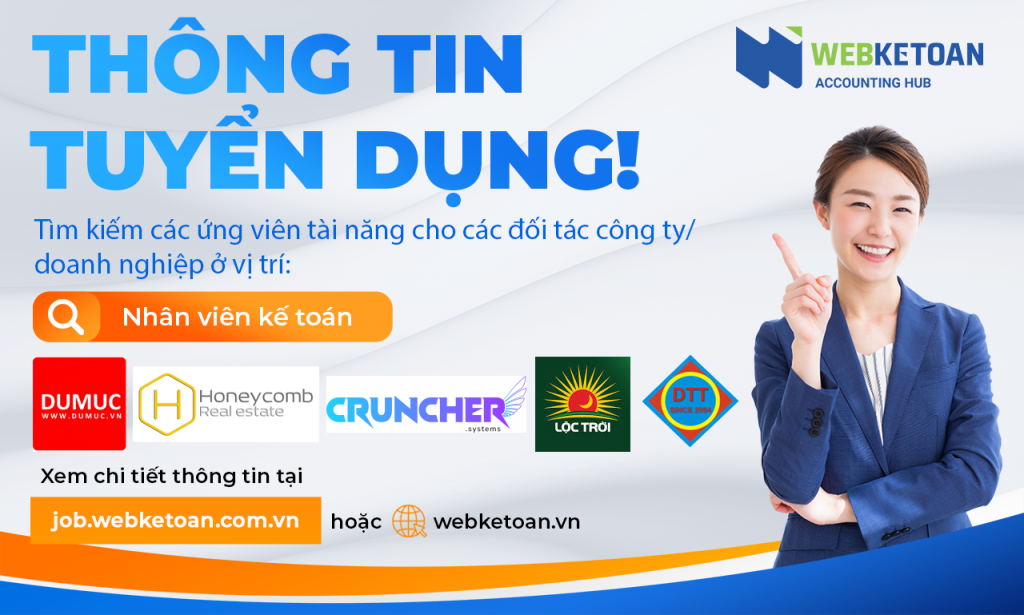 tuyển dụng vị trí kế toán
