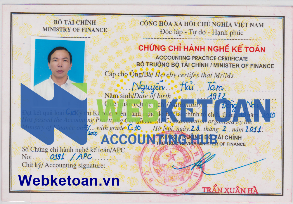 tài liệu ôn thi chứng chỉ hành nghề kế toán