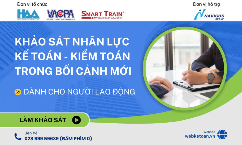 khảo sát kế toán - kiểm toán