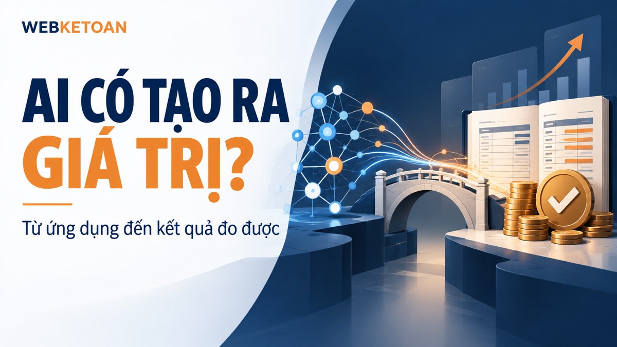 AI có tạo ra giá trị? Từ ứng dụng đến kết quả đo được.